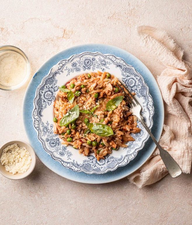 Photo of Pork & Sun-dried Tomato Orzo