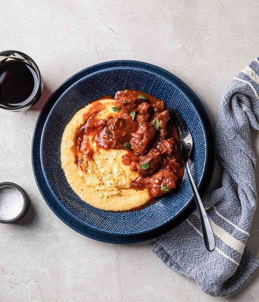 Photo of Saucy Beef & Creamy Polenta