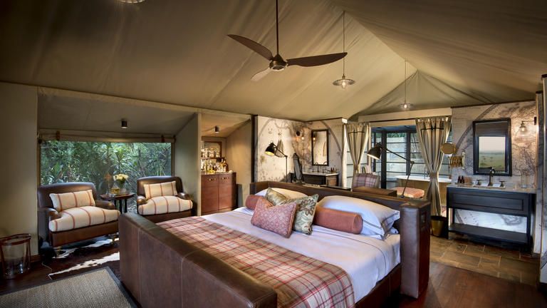 andBeyond Bateleur Camp Luxury Tent