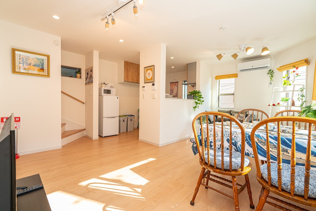 押上·晴空塔·B浅草寺商圈、隅田川附近/豪华家庭套房/机场直达/new一户建/可接送地铁站 gallery image 5