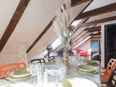 Penthouse Apartment with 4 bedrooms in Old Town