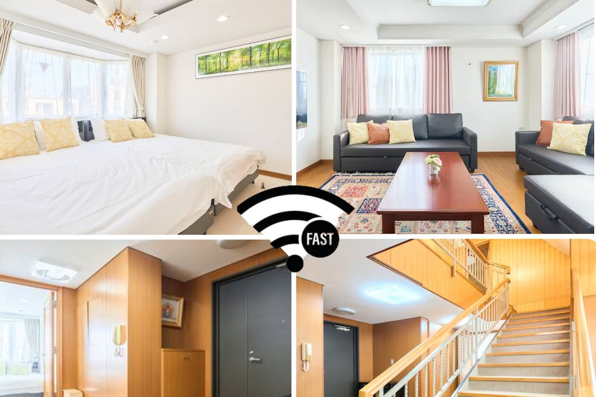 L-140㎡/Maisonette type/Elevator/Max 19pp/Free wifi gallery image 2