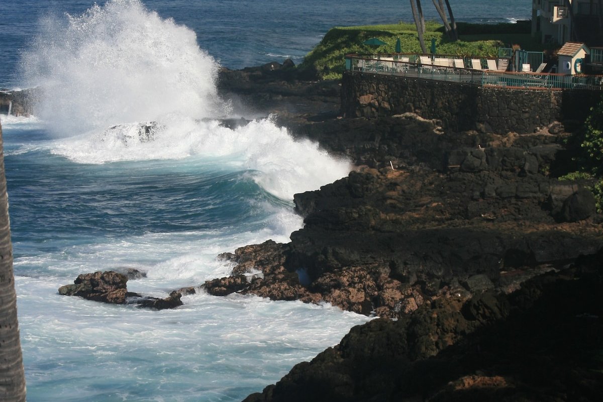 Oceanfront Penthouse * Best View in Poipu * AC gallery image 3