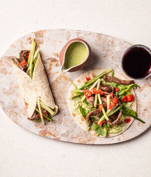 Photo of Coriander & Chilli Beef Rotis