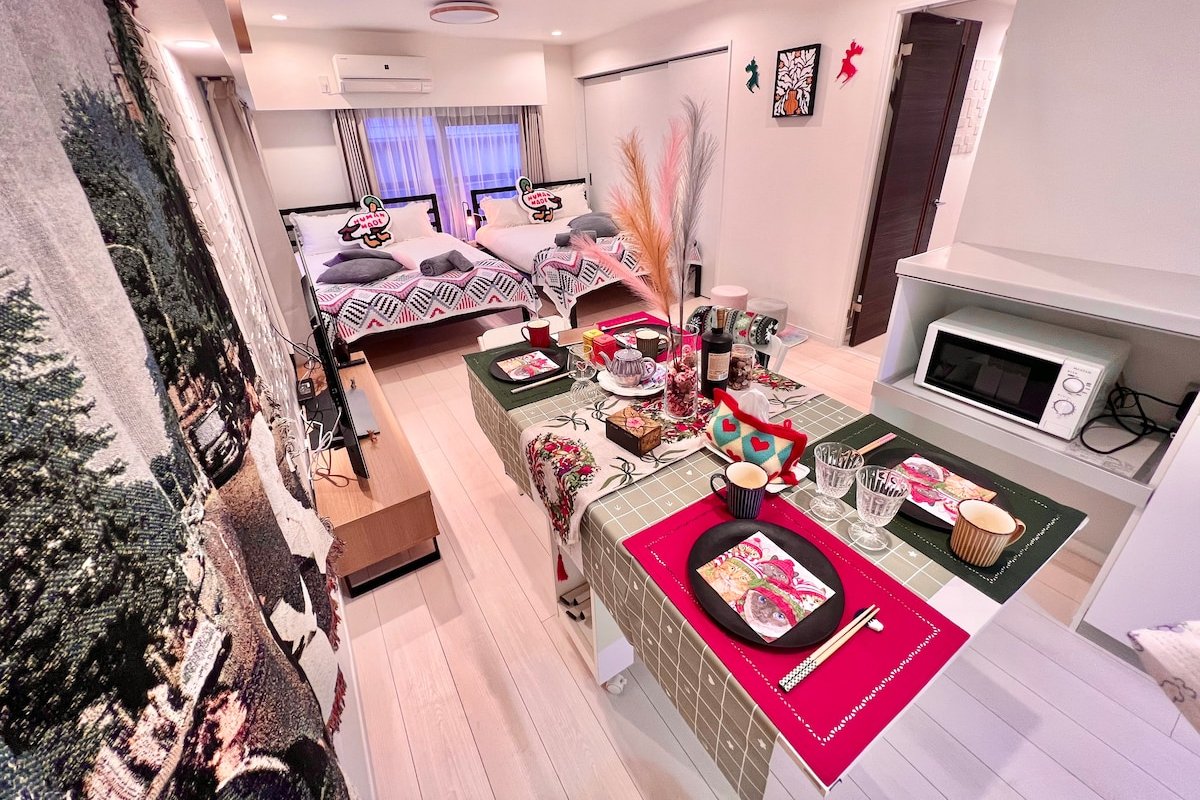 High-end Tokyo shinjuku Central Park Flat 2 gallery image 3