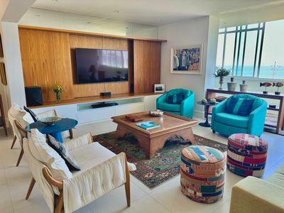 Apartamento com linda vista da praia de Copacabana