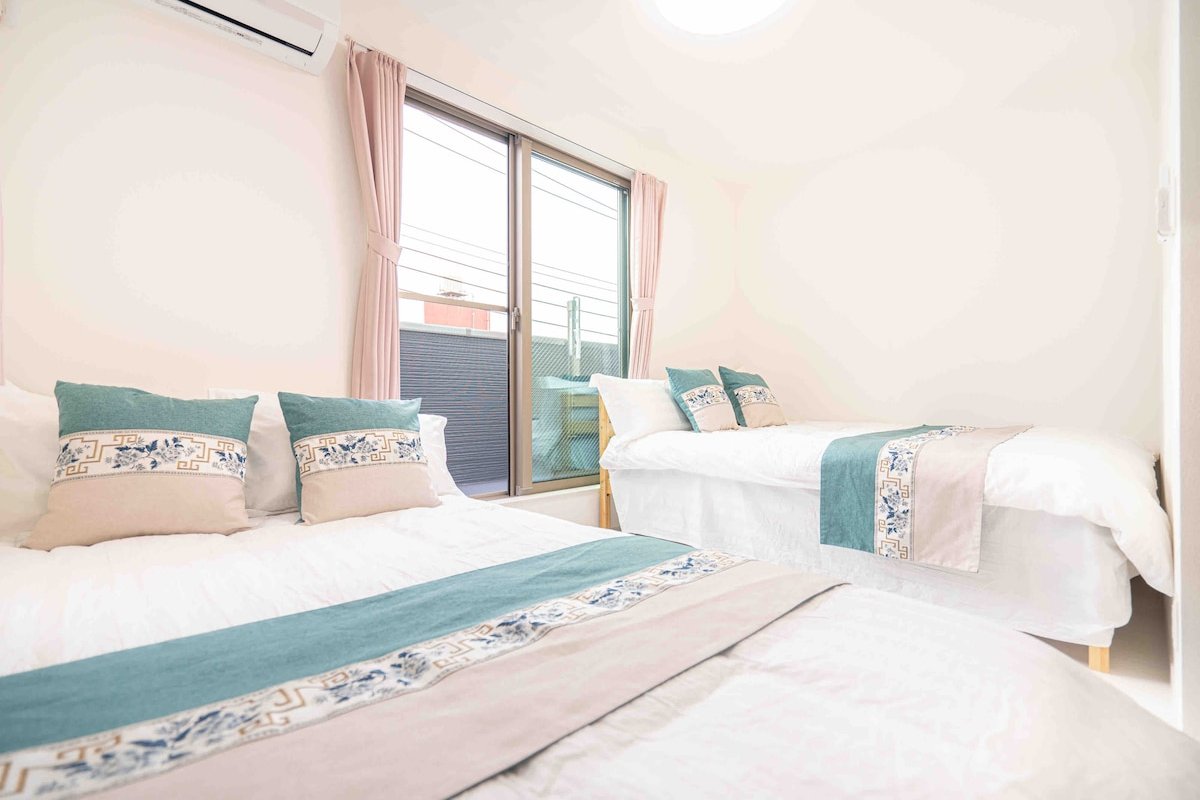 押上·晴空塔·a浅草寺商圈、隅田川附近/豪华家庭套房/机场直达/new一户建&有停车位/可接送地铁站 gallery image 4