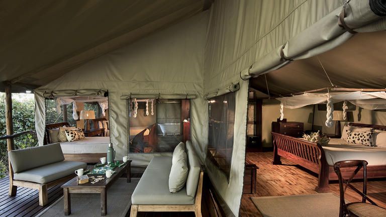 African Bush Camps Linyanti Ebony Luxury Family Tent
