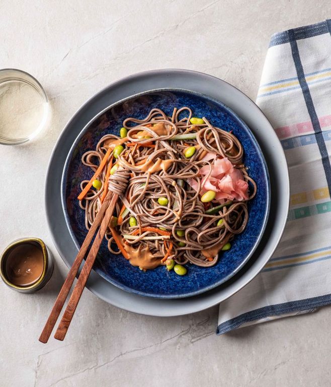 Photo of Vegan Satay Soba Noodles