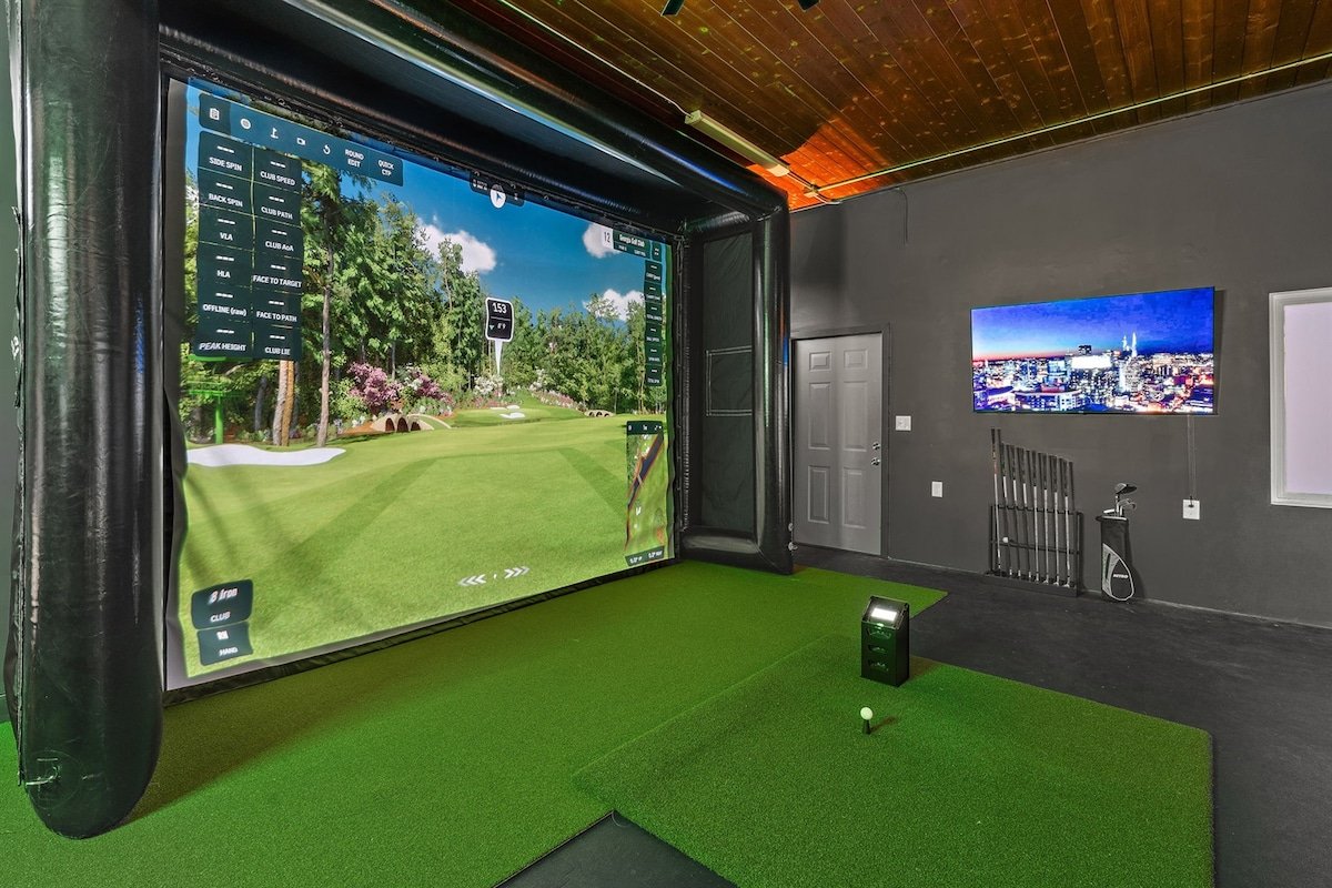 Modern East Nash Home w/ Golf Lounge & Patio gallery image 3