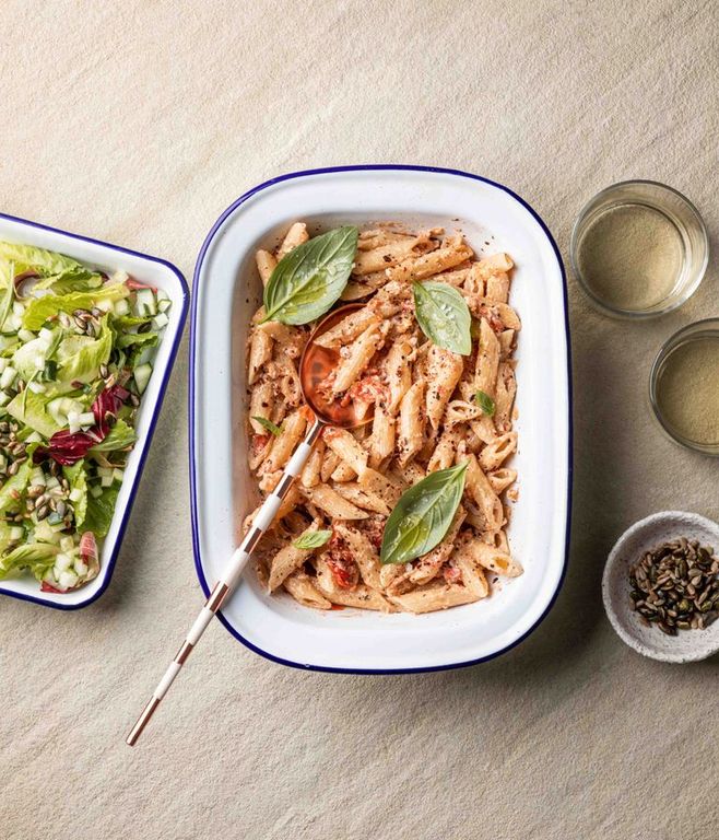 Photo of Baked Feta Penne Pasta