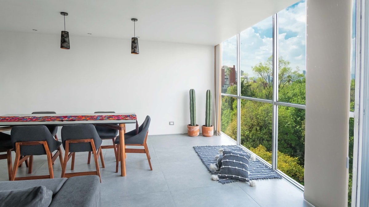 Big, Modern, Bright Condesa Apt. in Front of Park gallery image 5