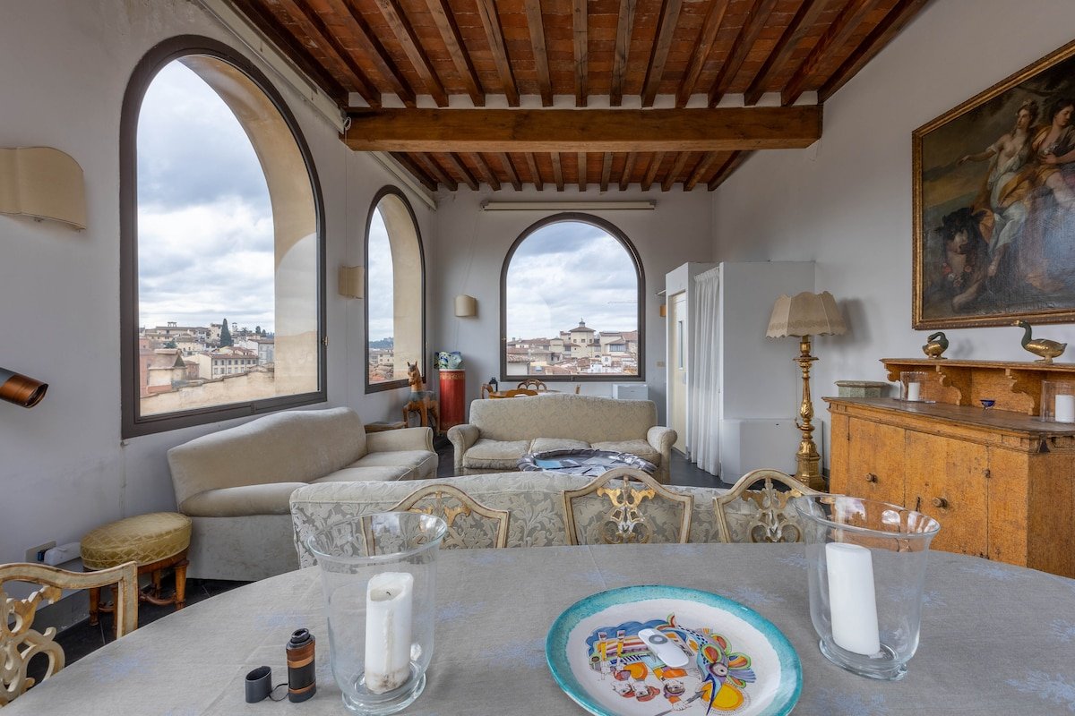 Attico con terrazza vista panoramica 360 Firenze gallery image 5