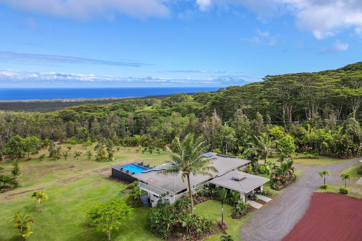Private Oceanview Retreat, Gardens, Orchards, pool gallery image 2