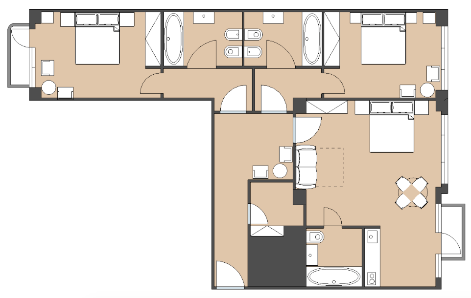 Apartment next to Charles Bridge! 3 bathrooms! gallery image 5