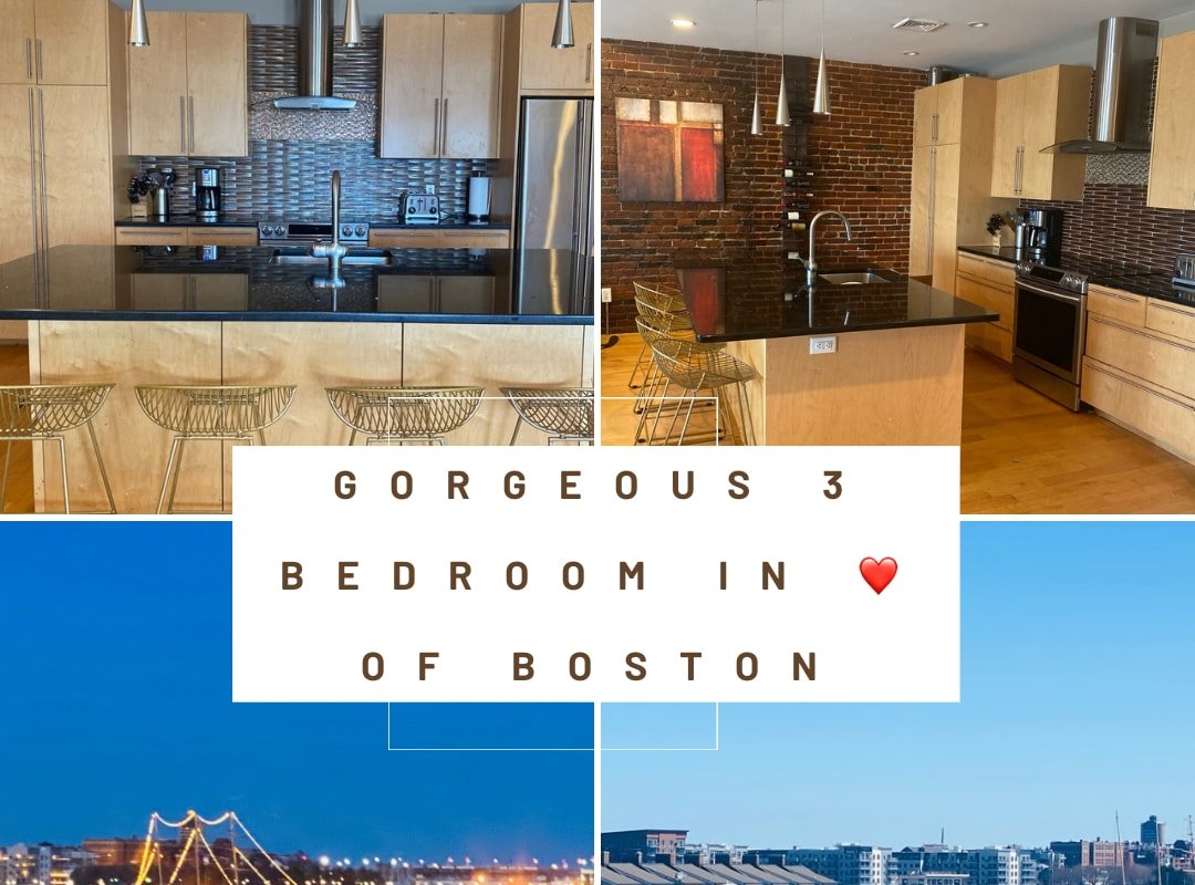 Boston Harbor View!Free Parking!North End 3 bed gallery image 2