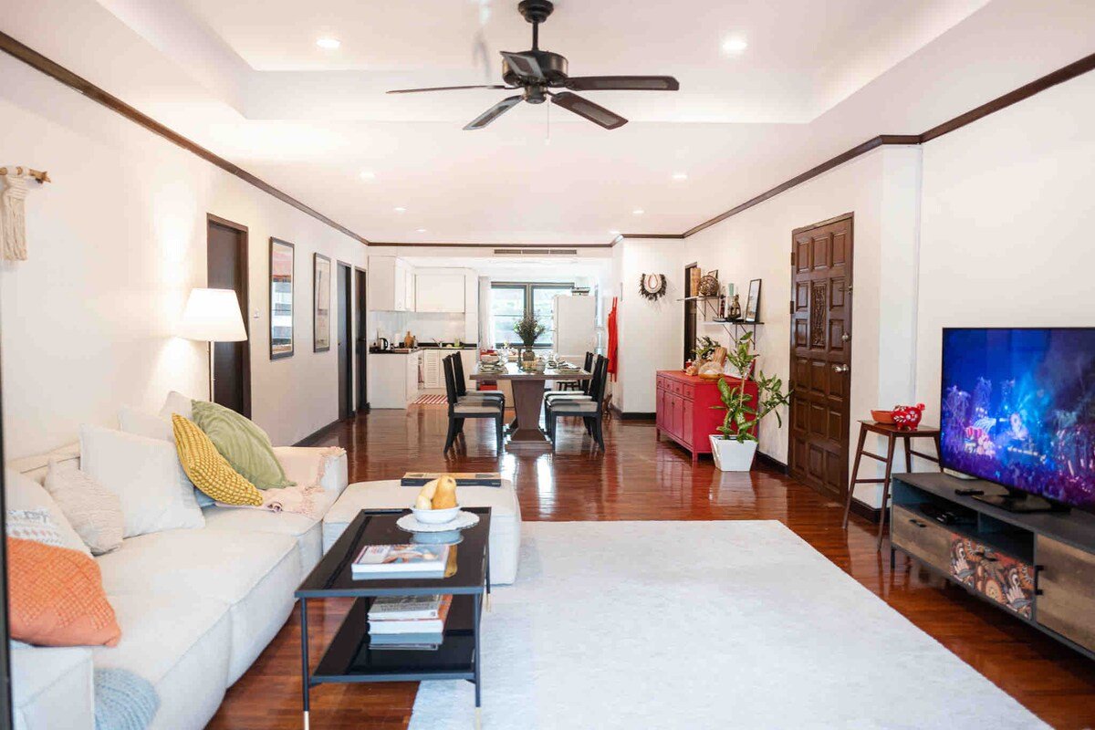 3Bedroom Oasis,7min walk to Asok BTS&Sukhumvit MRT gallery image 5