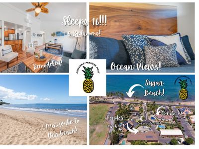 5 BD/5BA! Sleeps 16! 3 Condos! Ocean Views!