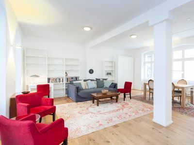 Penthouse Torstr, 3BRs, 2baths, 150sqm, 4-8 Guests