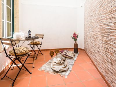 Casa Branca Patio, near the castle 10383/AL