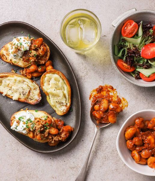 Photo of Jacket Potato & Herman’s Baked Beans