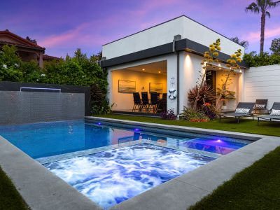 Lux WeHo Villa w/ Theater, Game Room, Pool