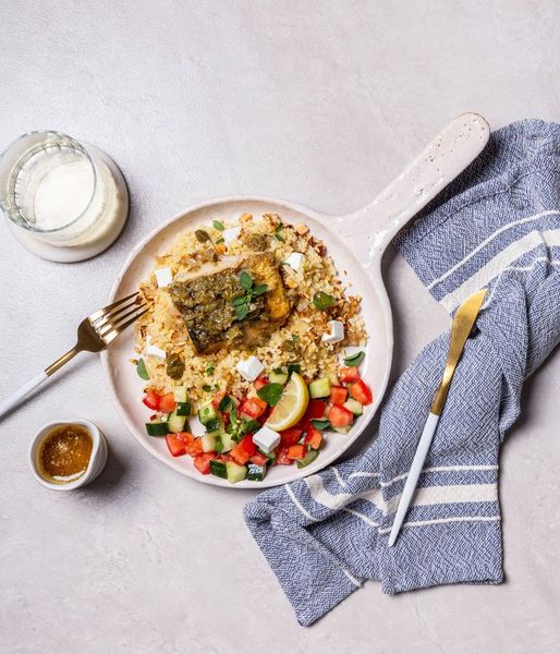 Photo of Hake & Lemon-caper Sauce