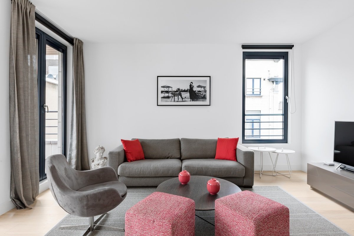 Bel appartement moderne à Bruxelles – Apt cinq gallery image 2