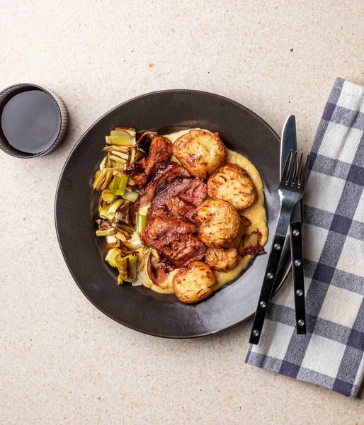 Photo of Smoked Paprika Beef Rump & Corn Purée