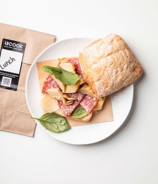 Photo of Artichoke, Salami & Cheese Sandwich