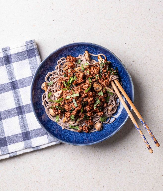 Photo of Gochujang Ostrich & Soba Noodles