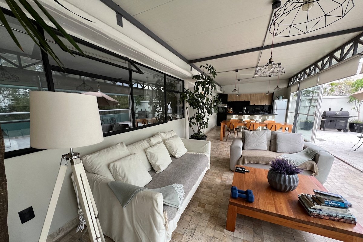 Condesa Penthouse huge roof terrace 100m from park gallery image 2