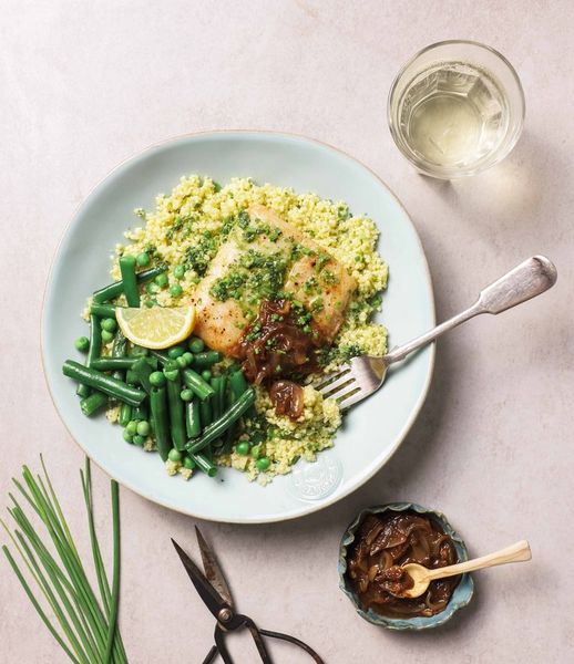 Photo of Hake with Lemon Chutney