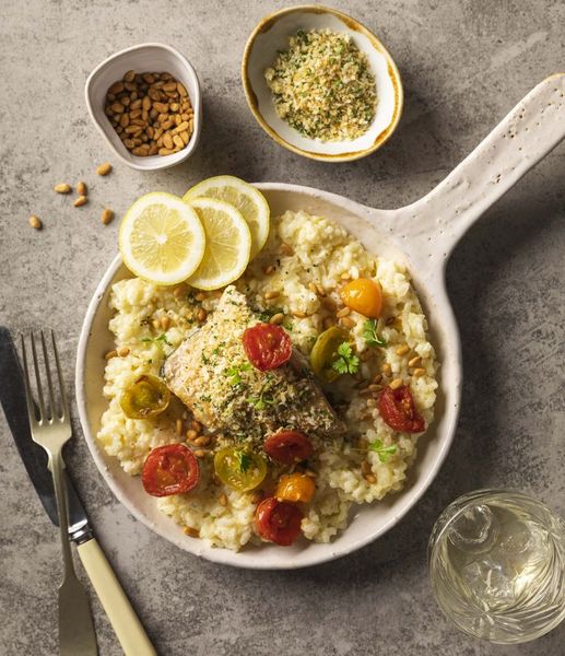 Photo of Yellowtail & Baked Citrus Risotto