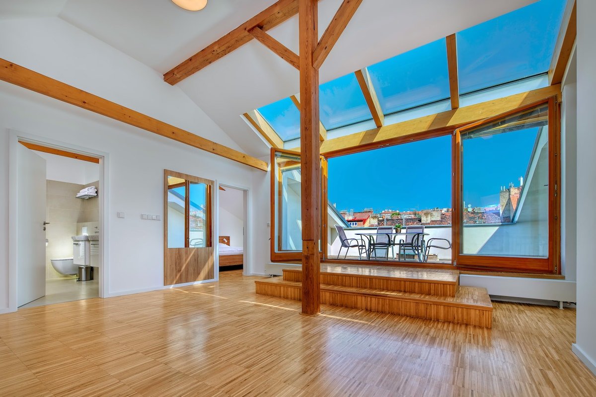 Prague Penthouse Apt. w/ Terrace gallery image 2