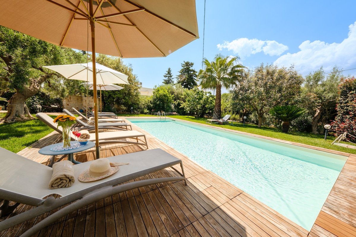 The Olive Whisper: Pool & Garden Near the Sea gallery image 3