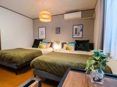 池袋｜12人｜100㎡貸切戸建｜トイレ2｜3寝室｜和室丨コンビニ・スーパー3分丨子供歓迎｜IKH