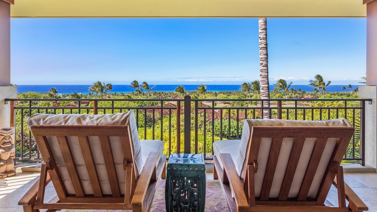 Lux Oceanview Villa at Hualalai w/Resort Pool & AC gallery image 2