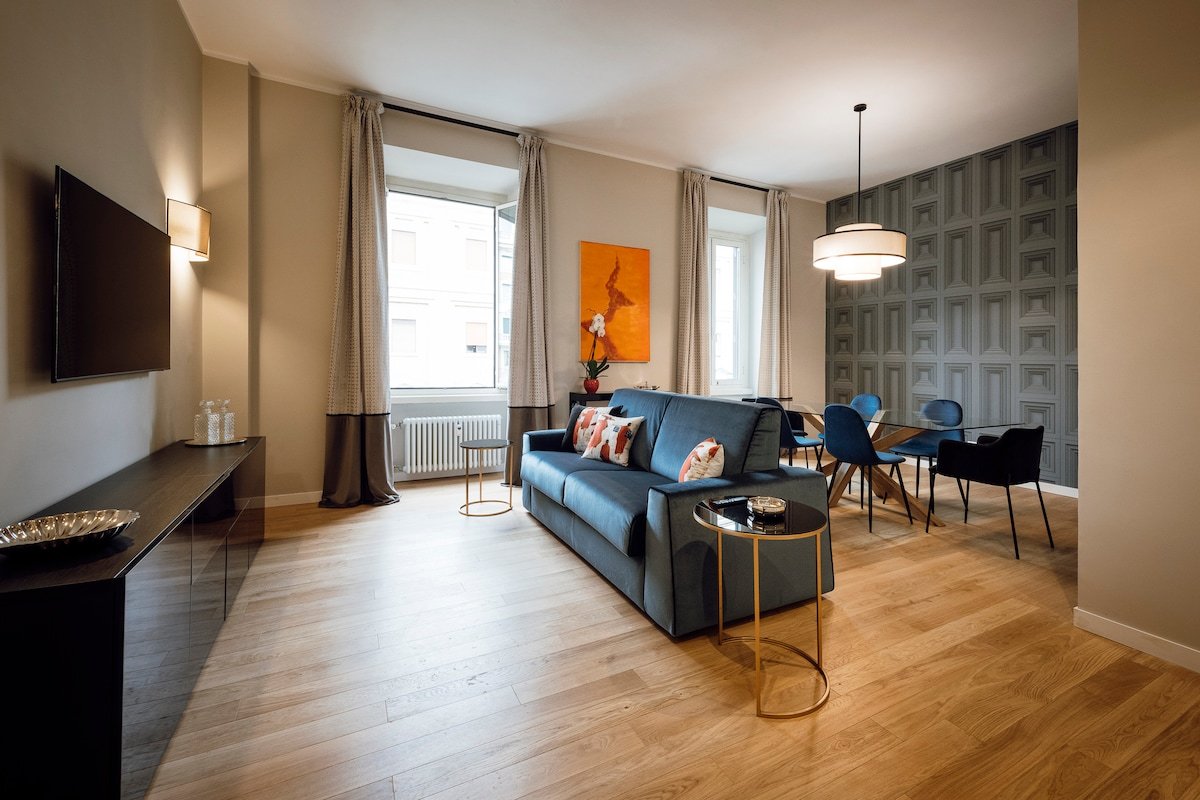 Lussuoso appartamento al centro con vista gallery image 4