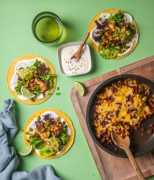 Photo of Mexican Veggie Mince Tacos