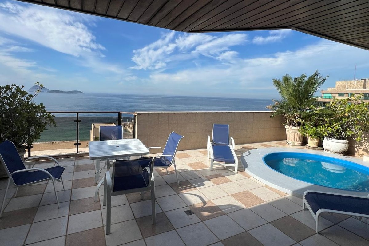 Cobertura Ipanema 3Q + Vista Mar de Tirar o Fôlego