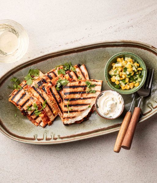 Photo of Charred Corn & Coriander Quesadilla