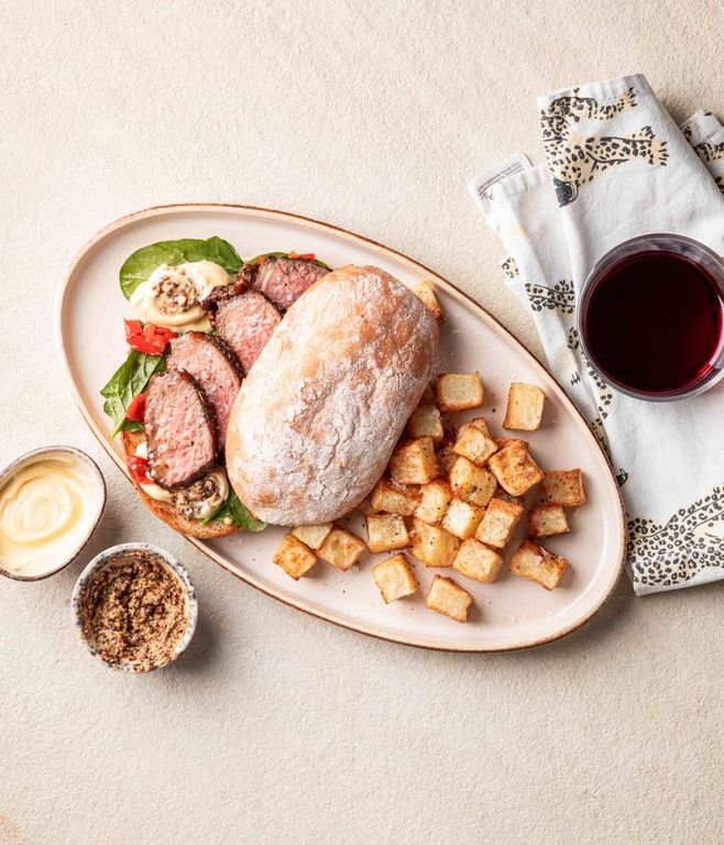 Photo of Beef Steak & Piquanté Pepper Sandwich