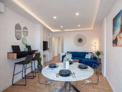 Family flat second line to the beach Poblenou area