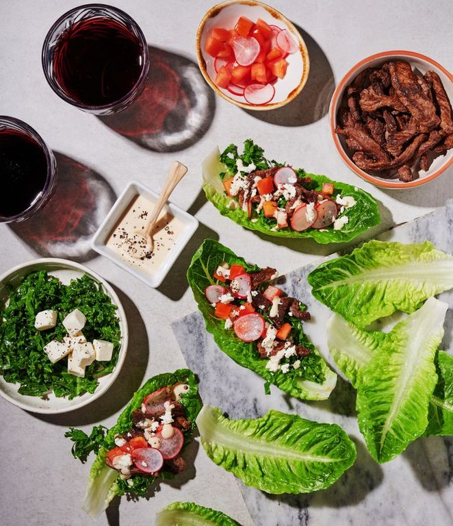 Photo of Sweet Chilli Beef Lettuce Wraps