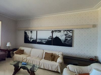 Vista Total da praia de Copacabana e Leme