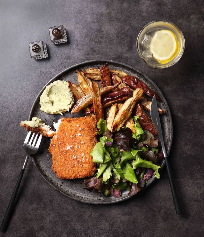 Photo of Sourdough-Crusted Hake