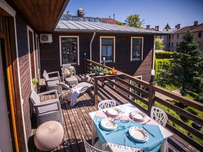 Family house with a hot tub, terrace & parking.
