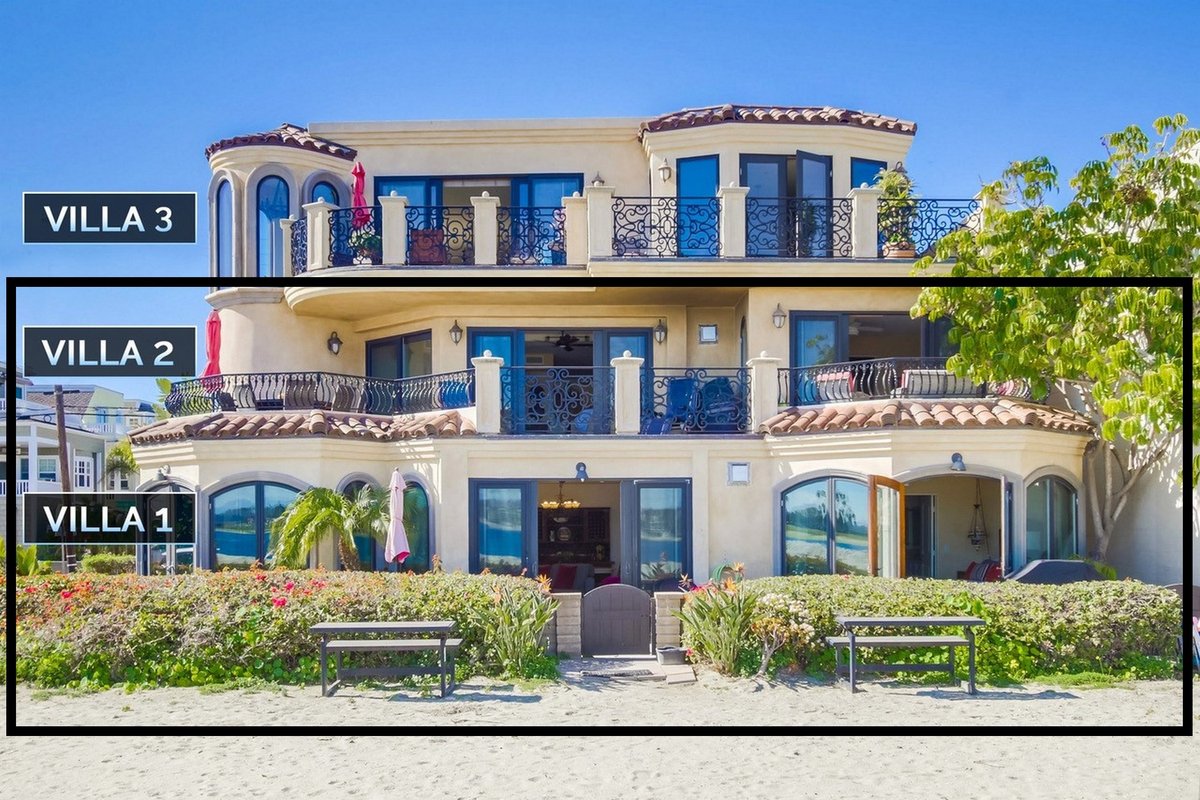 Villa Italia Combo | 7BR Waterfront Home w/ Patio