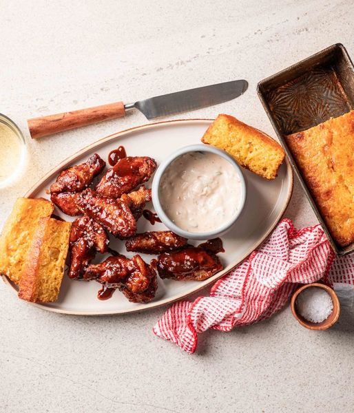 Photo of Kimchi Ranch Dressing & Chicken Wings
